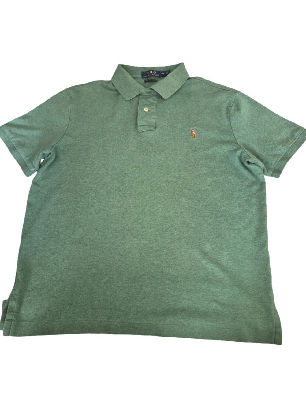 Polo Ralph Lauren Mens Size M Soft Pima Cotton Short Sleeve Polo Shirt